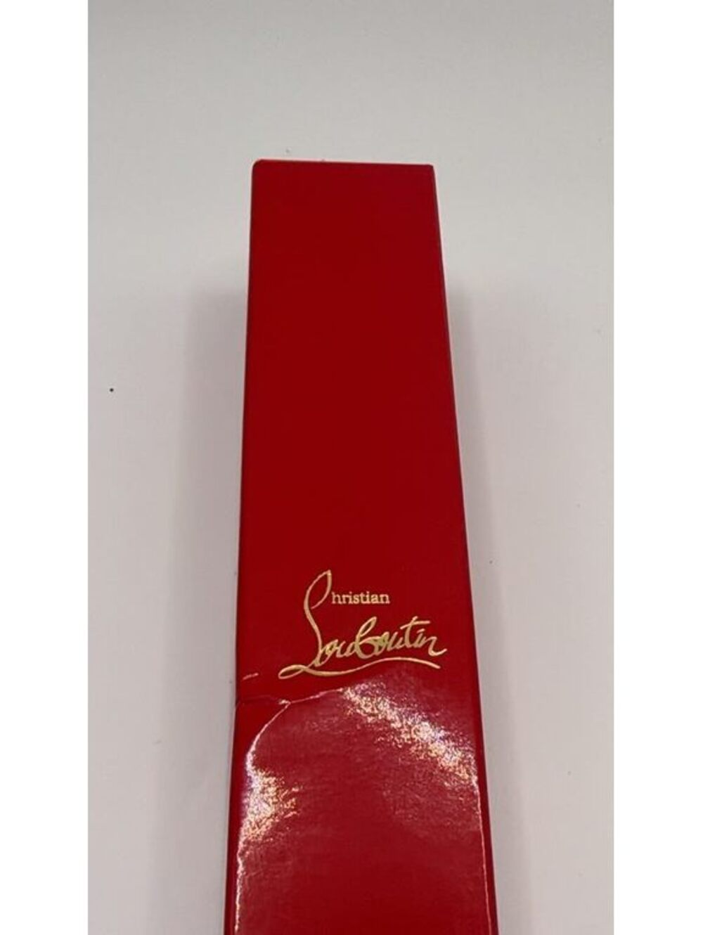 CHRISTIAN LOUBOUTIN RED STILETTO 155S GLOSS LIPSTICK 0.07 OZ
